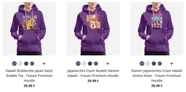 Frauen  Hoodie