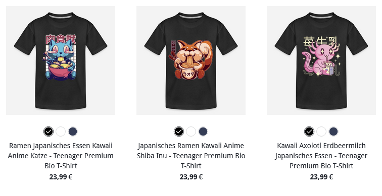 Kinder T-Shirts