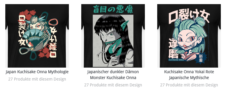 Kuchisake Onna ist ein Wesen der japanischen Mythologie
